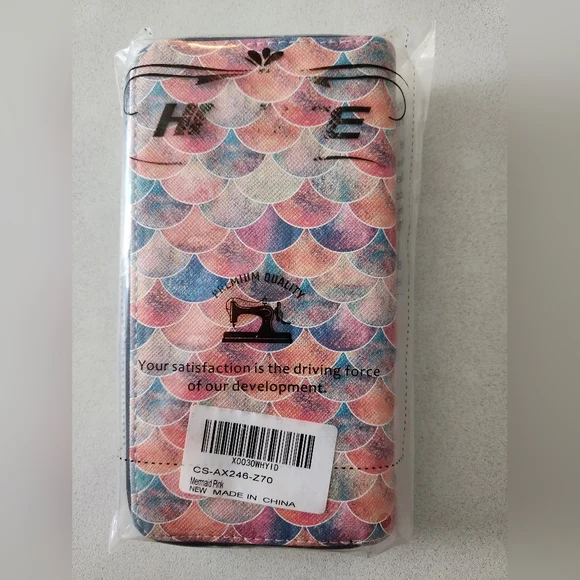 HAWEE Mermaid Pink Pattern Cellphone Wallet - Picture 7 of 7